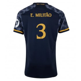 Real Madrid Eder Militao #3 Auswärtstrikot 2023-24 Kurzarm